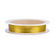 Fil de bijoux en cuivre rond(X-CWIR-Q006-0.4mm-G)-1