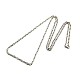 Fashionable 304 Stainless Steel Rope Chain Necklace Making(STAS-A028-N039P-L)-1