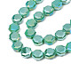 Electroplate Opaque Solid Color Glass Beads Strands(EGLA-N002-27-A02)-3
