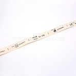 Polycotton(Polyester Cotton) Ribbon, Cartoon Pattern, Word, 5/8 inch(16mm), 5yards/bundle(4.57m/bundle)(OCOR-WH0064-35B)