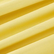 Velvet Coated Book-binding Paper, for DIY Book Cover, Gift Box, Yellow, 1000x430x0.2mm(DIY-WH0033-32D)