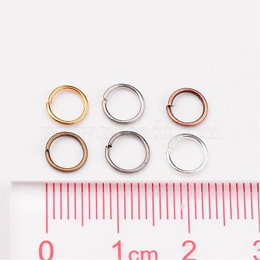 1 Box 6 Color Iron Jump Rings(IFIN-JP0012-6mm)-3