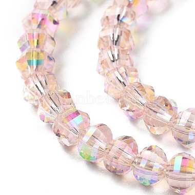 Transparent Electroplate Glass Beads Strands(GLAA-Q099-H01-11)-3
