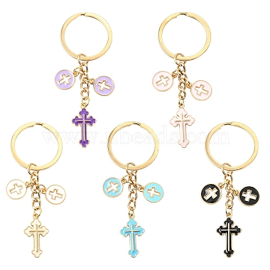 Alloy Enamel Keychain(KEYC-YW00165-01)-2