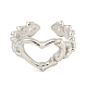 Alloy Cuff Rings for Women(RJEW-A034-04P)-2