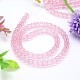 Faceted Flat Round Imitation Austrian Crystal Bead Strands(G-M186-10x8mm-03A)-2