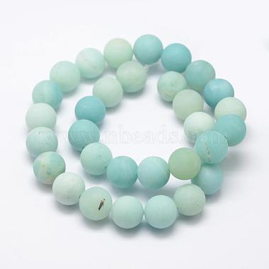 amazonite naturelles brins de perles(G-K209-03A-12mm)-2