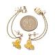 hellgoldene 304 Manschetten-Ohrringketten aus Edelstahl(EJEW-JE05685-03)-3