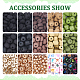 PandaHall Elite Handmade Polymer Clay Bead Strands(CLAY-PH0001-79)-4