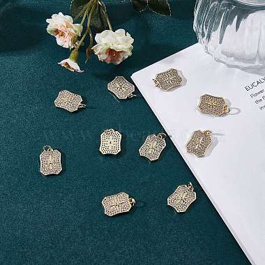 10Pcs Rack Plating Brass Micro Pave Clear Cubic Zirconia Pendants(ZIRC-SZ0004-08)-2