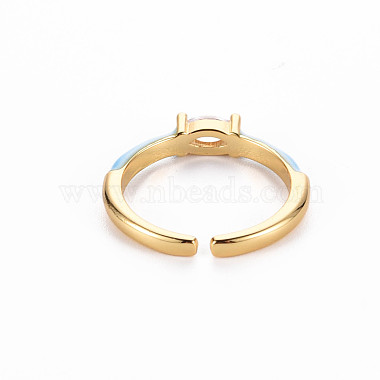Brass Enamel Cuff Rings(RJEW-T016-29F-NF)-2