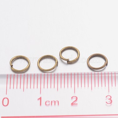 Iron Open Jump Rings(X-JRAB6mm-NF)-3