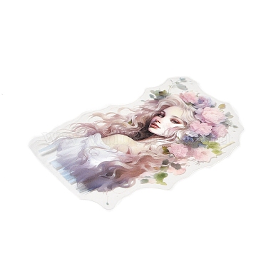 10Pcs Magic Fairy Waterproof PET Self-Adhesive Decorative Stickers(DIY-M053-05D)-5