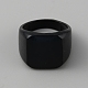 Brass Rectangle Signet Ring for Men(RJEW-WH0011-11A)-2