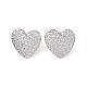 Non-Tarnish 304 Stainless Steel Stud Earrings for Women(EJEW-L272-029P-02)-1