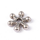 Alloy Daisy Spacer Beads(PALLOY-ZN152-AS-RS)-1