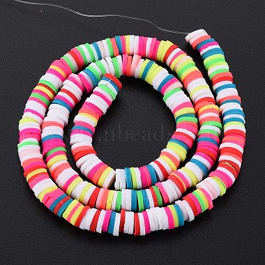 Handmade Polymer Clay Beads Strands(X-CLAY-N008-043B-01)-3