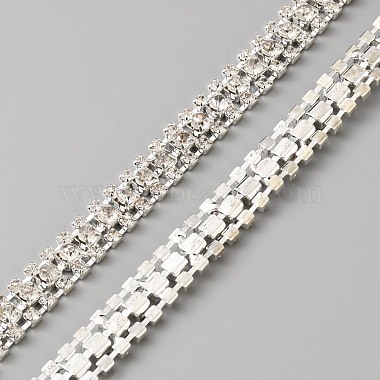 3 Yards Glass Rhinestone Trimming(DIY-WH0671-320B)-1