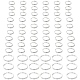 300piezas 4 anillos partidos de hierro estilo(IFIN-YW0003-33)-1