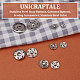 75 Sets 5 Style 202 Stainless Steel Snap Buttons(BUTT-UN0001-20)-5