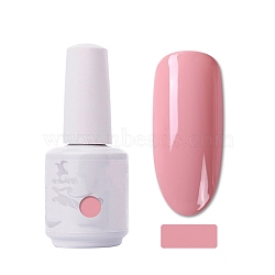 15ml Special Nail Gel, for Nail Art Stamping Print, Varnish Manicure Starter Kit, Flamingo, Bottle: 34x80mm(MRMJ-P006-B029)