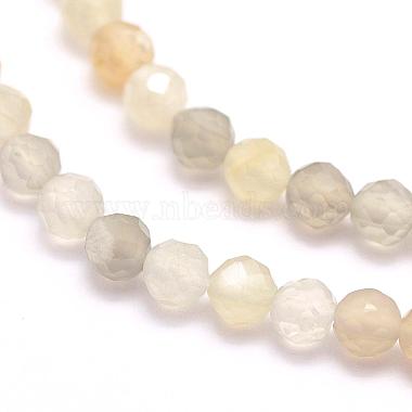 Natural Multi-Moonstonee Beads Strands(G-F509-06-3mm)-3