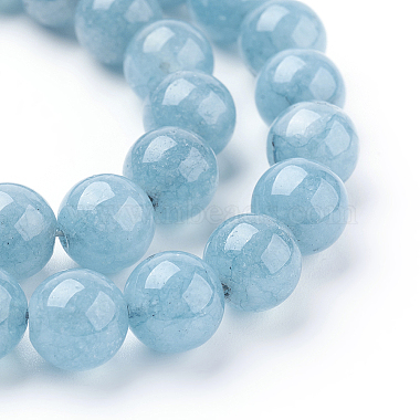 Natural Blue Quartz Beads Strands(G-O047-07-6mm)-3