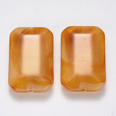Perles acryliques imitation pierre précieuse(X-OACR-R075-01D)-2