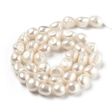 hebras de perlas de agua dulce cultivadas naturales(PEAR-L033-34D)-3