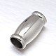 304 Stainless Steel Magnetic Clasps with Glue-in Ends(STAS-M200-C-01)-2