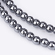 Non-Magnetic Synthetic Hematite Beads Strands(G-D015-2)-3