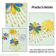 AHADEMAKER 4Pcs 4 Colors Sequin Flowers(DIY-GA0003-79)-4