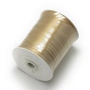 Double Face Satin Ribbon, Polyester Ribbon, Peru, 1/8 inch(3mm), about 880yards/roll(804.672m/roll)(RC3mmY-46)