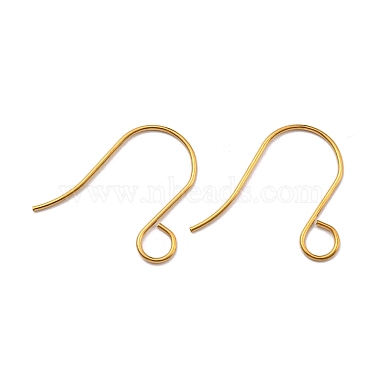 Golden 316 Surgical Stainless Steel Earring Hooks