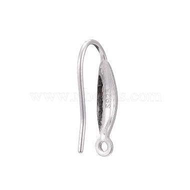 925 стерлингового серебра серьги крючки(STER-E062-03S)-3