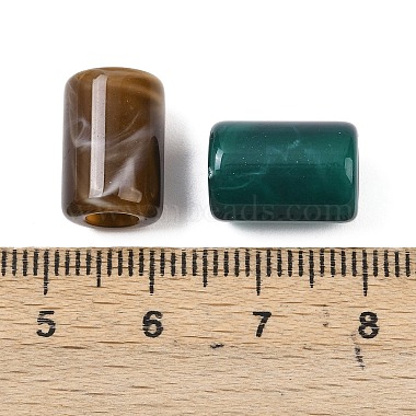 Opaque Acrylic European Beads(OACR-G055-01C)-3