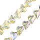 Electroplate Transparent Glass Beads Strands(EGLA-N002-44-02)-1