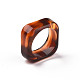 Square Transparent Resin Finger Rings(X-RJEW-S046-003-A02)-2