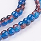 Spray Painted Crackle Glass Beads Strands(CCG-Q002-6mm-12)-3