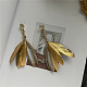Alloy Feather Dangle Stud Earrings(FS-WG3E740-01)-2