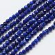 Natural Lapis Lazuli Bead Strands(X-G-G663-48-4mm)-1