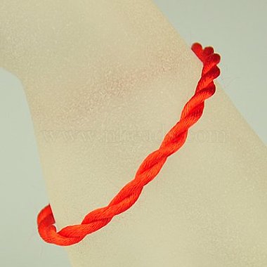 Fabrication de bracelet en nylon à queue de rat en satin(AJEW-JB00019-02)-2