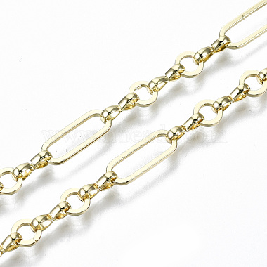 Brass Paperclip Chains(CHC-T012-01LG)-4