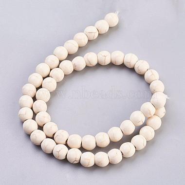 Synthetic Magnesite Beads Strands(TURQ-8D-011)-3