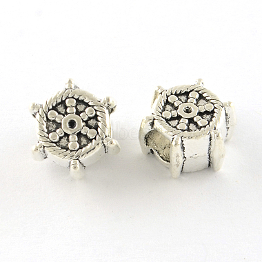 12mm Anchor & Helm Alloy Beads
