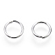Iron Open Jump Rings(IFIN-T019-6mm-S)-3