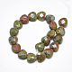 Natural Unakite Beads Strands(G-S357-E01-04)-2