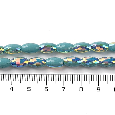 Brins de perles de galvanoplastie plaquées couleur ab(EGLA-H104-03F)-4