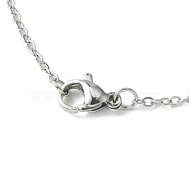 Non-Tarnish 304 Stainless Steel Pendant Necklace for Women(NJEW-JN04387)-7