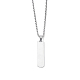 201 Stainless Steel Pendant Necklaces for Man(NJEW-Q336-03E-P)-1